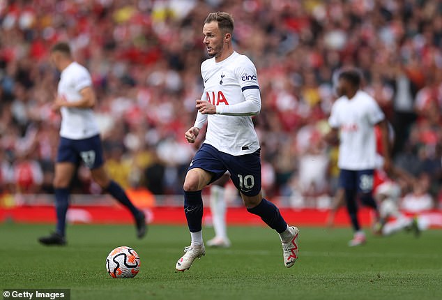 Tottenham's James Maddison was one of the stars to leave Leicester in the summer window