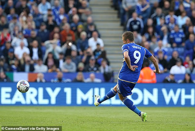 Jamie Vardy has rediscovered his scoring style since heading to the Championship