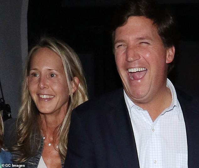 Tucker and Susan (pictured in 2019) have been married since 1991 and share four children