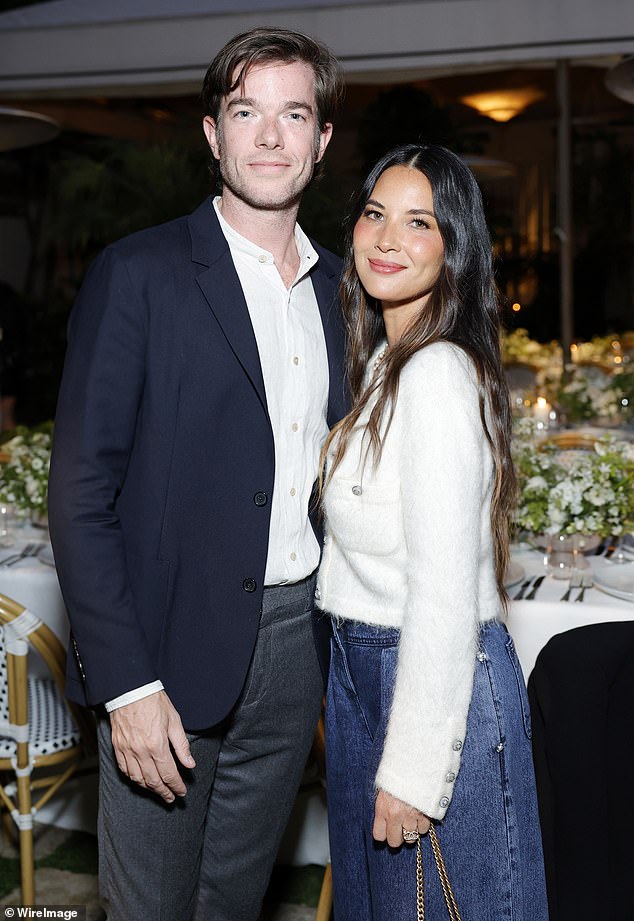 Solid Couple: John has been in a relationship with actress Olivia Munn since 2021;  seen last week in LA