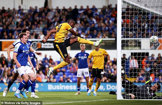 Wolves centre-back Toti Gomes doubled their lead in the 15th minute on Tuesday evening