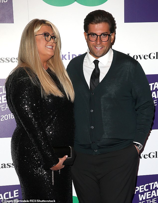 TOWIE times: Argent pictured with fellow former TOWIE co-star Gemma Collins, who he dated between 2017 and 2020