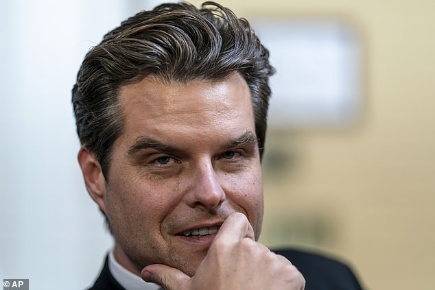 The criticism comes as Republicans in the House of Representatives, including Rep. Matt Gaetz, vow to block a temporary bill to fund the government