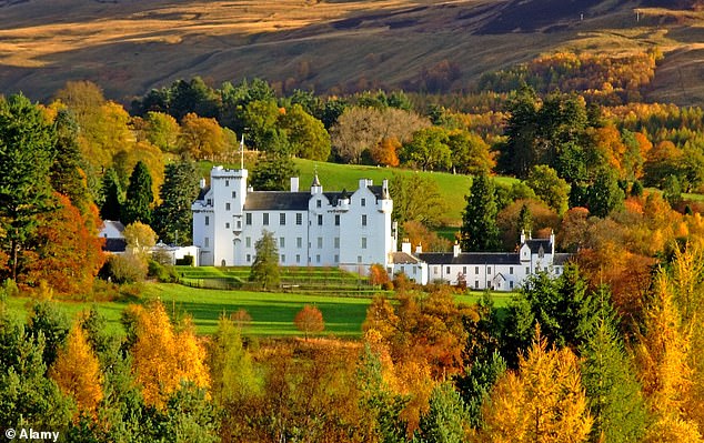 Blair Castle manager Bertie Troughton discovered the whiskey by chance