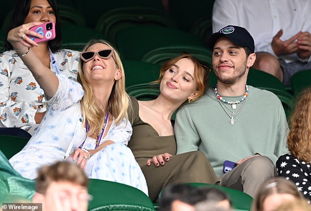 Didn't See That Coming: Phoebe also discussed her short-lived romance with Pete Davidson and admitted she didn't realize the public would be so interested in their relationship;  seen in July 2021 in London