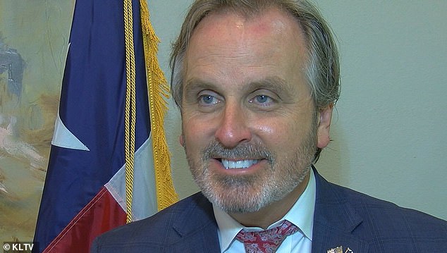 Bryan Hughes, the Republican senator who introduced the bill banning drag shows for minors