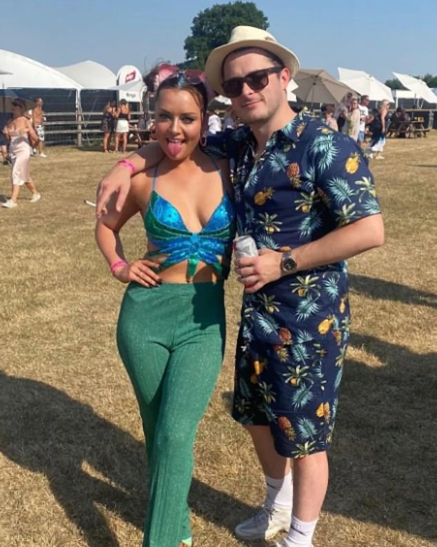 Drama: In October 2022, Shona and her ex-boyfriend Max Bowden reportedly split after a six-month romance after he welcomed a baby boy with his ex Roisin Buckle (pictured in September 2022)