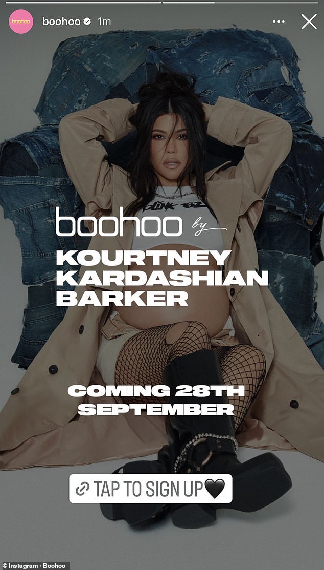 Coming soon, the Keeping Up With The Kardashians star will launch her latest range as a brand ambassador on September 28