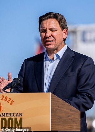 Florida Governor Ron DeSantis