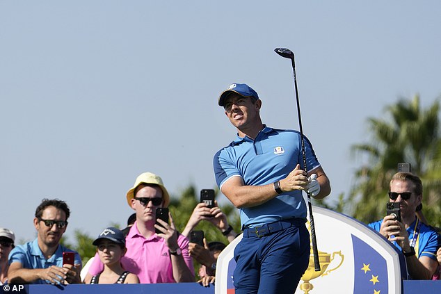 McIlroy makes his seventh Ryder Cup appearance, the most of any player in Rome this week