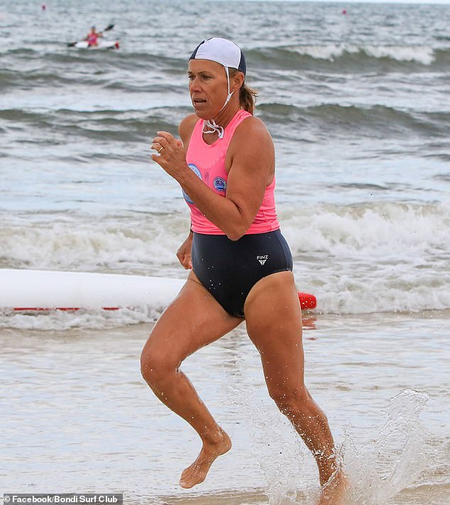 The mother-of-one (pictured) had previously competed in Ironwoman challenges and more than 40 Australian Masters and World Masters Surf Life Saving events