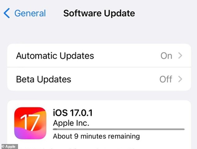 iOS 17.0.1 is for iPhone models that are still supported by the tech giant - so models released in 2018 and later (including the iPhone XS and the 2nd generation iPhone SE).  iPhone 15 gets iOS 17.0.2