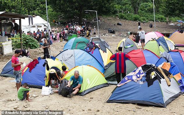 While the migrants travel alone through Costa Rica, they often spend weeks or months in transit countries while they earn money to continue their journey.  These migrants have filled refugee camps in Costa Rica, but also in other camps such as Panama (photo)