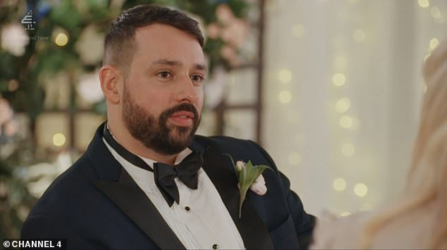 Candid: However, Georges has now revealed about two moments from his and Peggy's wedding that didn't make it into the final cut