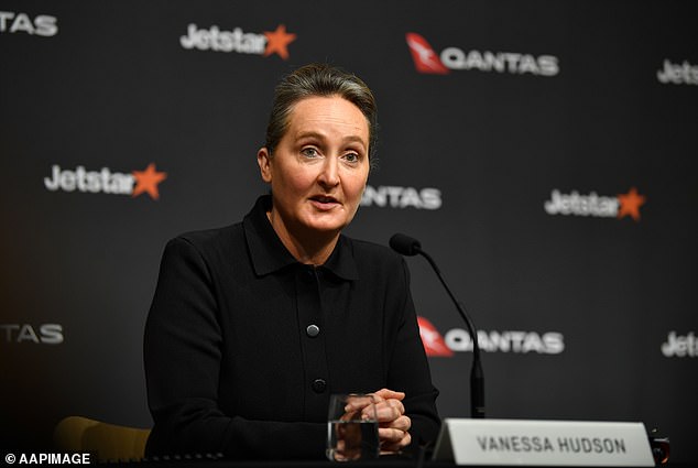 Qantas CEO Vanessa Hudson (pictured) has promised to regain customer trust