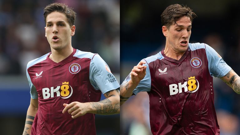 Aston Villa players are reportedly unhappy with the 'wet look' equipment