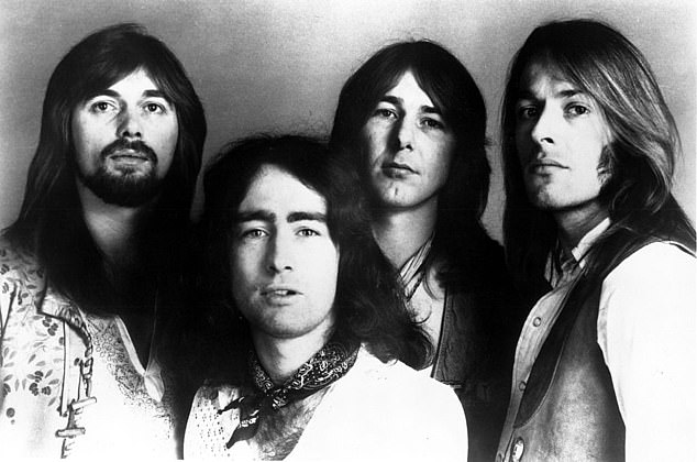 In addition to his success with Bad Company - seen here - and Free in the '70s, Rodgers also rose to fame playing with Queen in the 2000s, replacing the equally iconic Freddie Mercury as the band's lead singer.