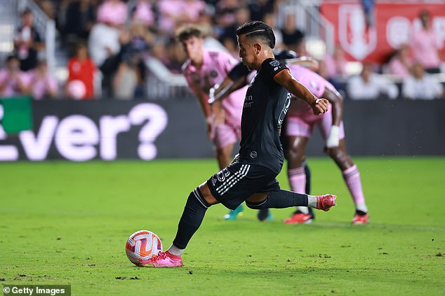 Andre Bassithen doubled the visitors' lead from the penalty spot, putting them in full control