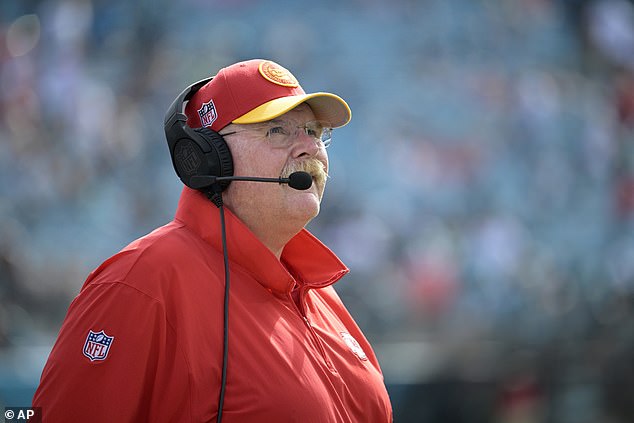 Chiefs coach Andy Reid joked that he set Kelce and Swift up himself