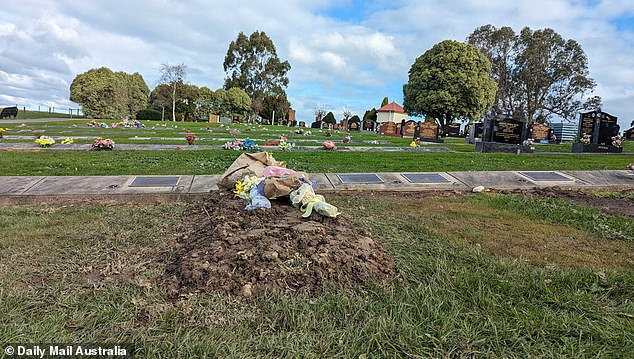 The final resting place of Don and Gail Patterson