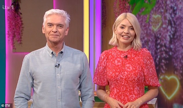 Thoughtful: Leigh said he contacted both Holly, 42, and Phillip Schofield, 61, as the This Morning drama unfolded