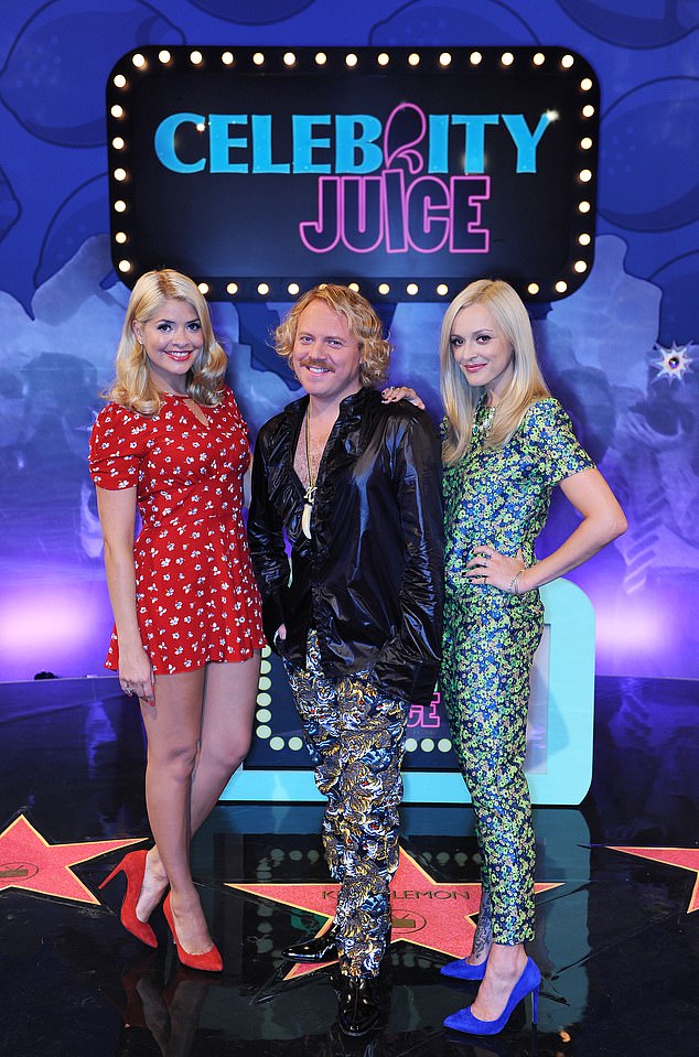 Friends: The pair, who formed a close friendship during Holly's 12-year stint on ITV2's Celebrity Juice, have not met for the past five months (pictured with Fearne Cotton)