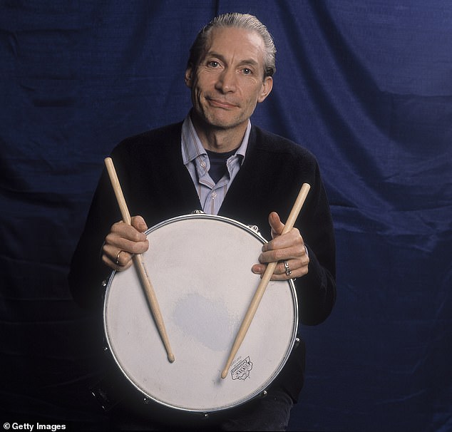 Rolling Stones drummer Charlie Watts (pictured in 1989) lived in Foscombe between 1976 and 1983 with his wife Shirley and daughter Seraphina