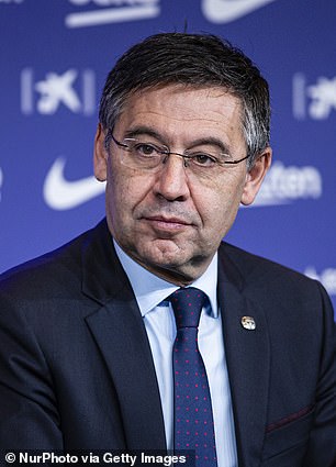 Ex-Barcelona president Josep Maria Bartomeu has reportedly been charged in a similar manner