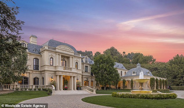 He sold his $90 million, put his 12-bedroom, 20-bathroom Beverly Hills mansion on the market last year and moved his family to Vegas in October.