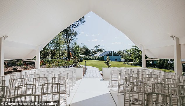 Daily Mail Australia previously revealed the couple would tie the knot in a star-studded wedding at the lavish Greystone Estate venue at the end of October.