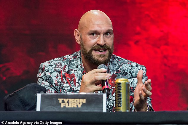 John Fury insisted Tyson would 'smash Ngannou to pieces' if the media training video was serious