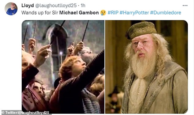 1695922182 949 Harry Potter fans remember Dumbledore after Sir Michael Gambons death