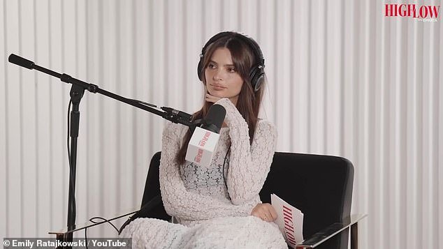 Ratajkowski admitted: “Men's exposed ankles.  I hate that.  A dainty ankle exposed on the hottest man will ruin my day.  Like a sockless foot when they like to sit down and the leg pulls up and I see their dainty ankle I'm like (gagging)'