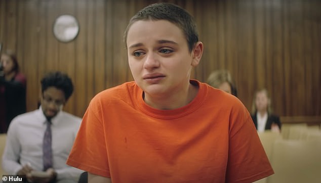 Blanchard's story currently inspired Hulu's latest television series, The Act, in which she is played by Joey King (above)