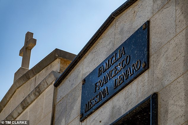 The Mausoleum also contains the body of his father Francesco Messina Denaro, who died in 1998 at the age of 78