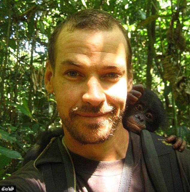 Hendrik Coetzee, 35, (pictured) was leading an expedition from the source of the White Nile to Congo when he was attacked