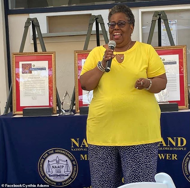 Cynthia Adams is the president of the NAACP in Oakland