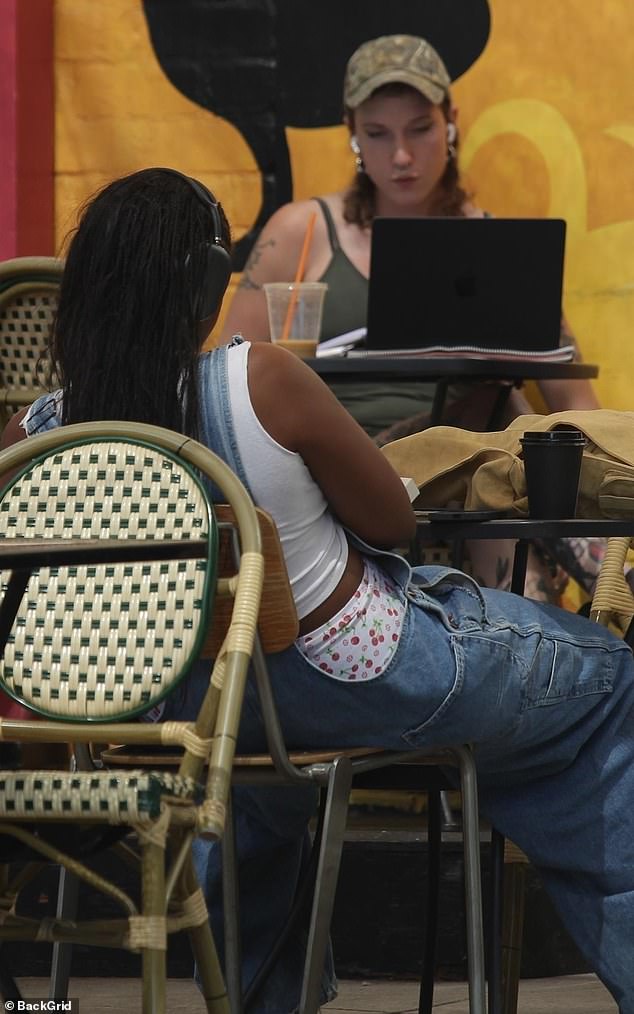 Once inside the beloved local bookstore and café on Sunset Boulevard, she grabbed a cup of coffee and read alone at a table