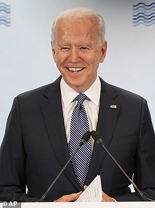 Biden flew to the G7 summit in Brussels on June 13