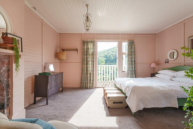 The balconies on the first floor bedrooms and top floor master suite offer unparalleled views of rural Herefordshire