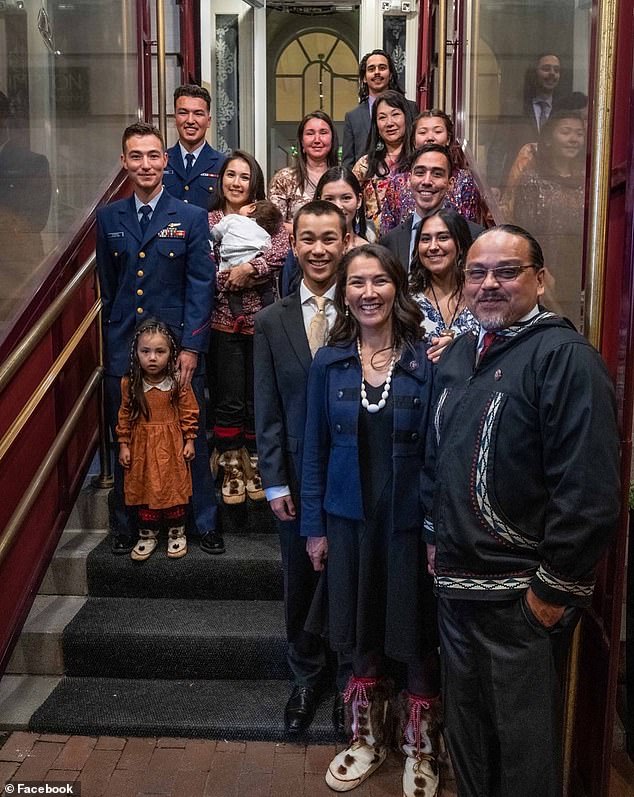 Eugene (below right) received an outpouring of support from across Congress.  Republican Senator Lisa Murkowski of Alaska said she was 