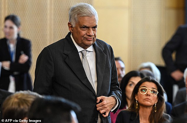 Human rights groups and UN observers say the country, led by Ranil Wickremesinghe (above), is not improving its record on treating civilians