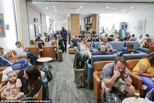 The changes came as a result of issues with overcrowding in lounges (Photo: Delta Sky Club in Fort Lauderdale, Florida)