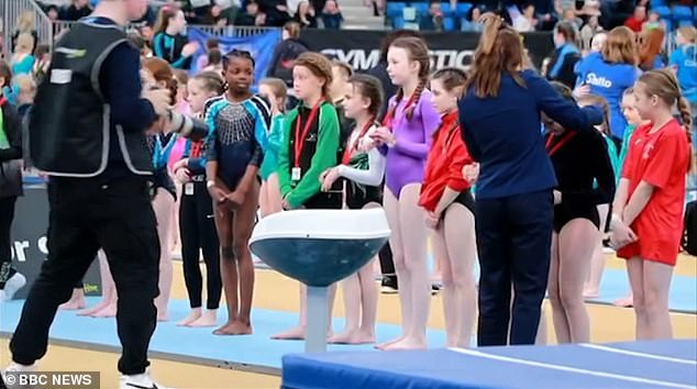 The girl was denied a medal, while all her white peers received awards