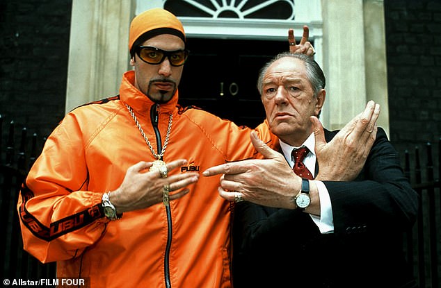 The actor played the Prime Minister of the United Kingdom in the 2002 comedy film Ali G Indahouse