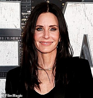 2024 Courteney (shown in 2023) also had the same 'puffier' look, but her hair and style remained the same