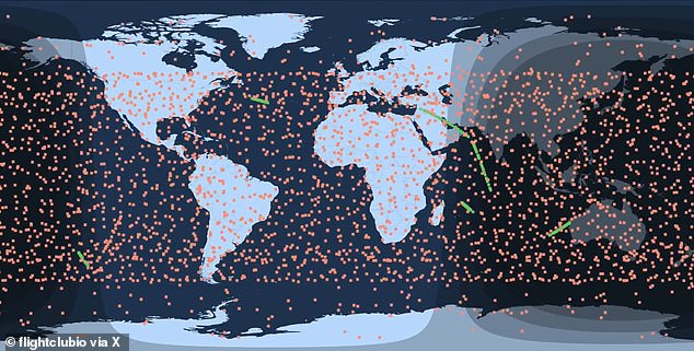 More than 5,000 Starlink satellites have been deployed by SpaceX CEO and billionaire Elon Musk – just 4,000 fewer than the number of visible stars in the sky