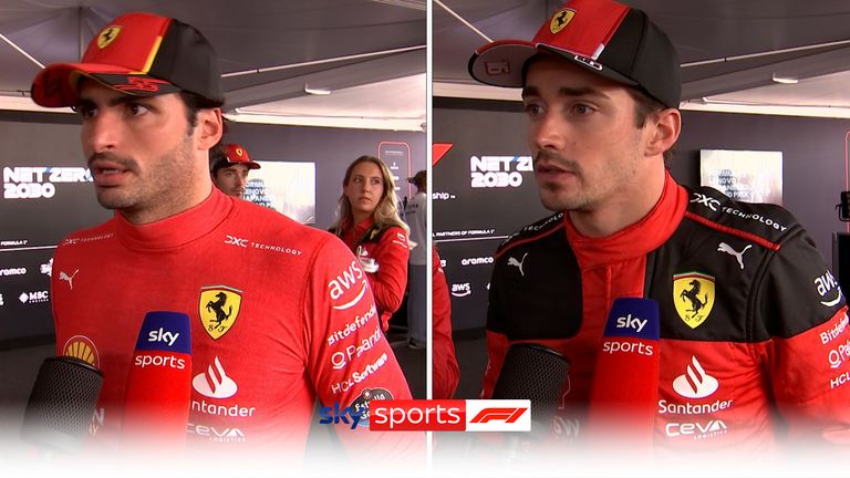 Ferrari's Carlos Sainz and Charles Leclerc were both relatively happy with their performances at the Japanese GP.