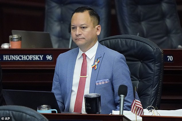 Carlos Guillermo Smith says he's lost count of the number of LGBTQ people who have left Florida Governor Ron DeSantis' stricter measures