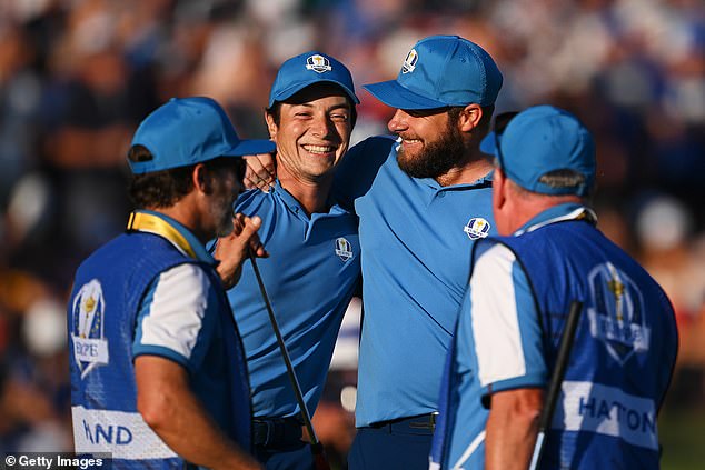 Team Europe dominated the opening day of the Ryder Cup, finishing with a score of 6 1/2 - 1 1/2